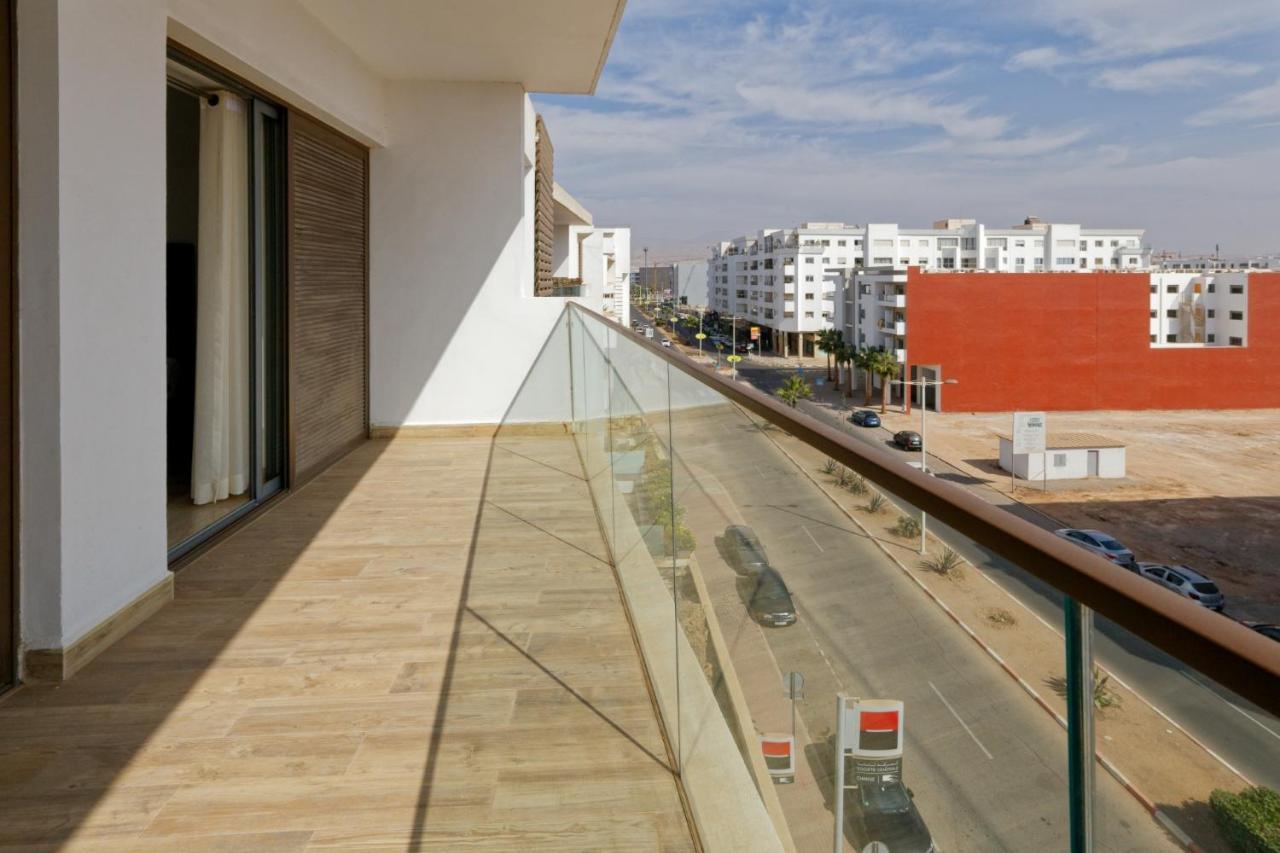Luxury Apartment 100Sqm With Pool Near Beach Wifi Unlimited With Optical Fiber Agadir Eksteriør bilde