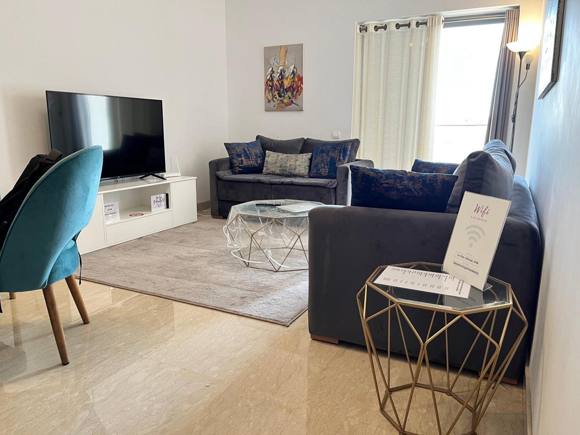 Luxury Apartment 100Sqm With Pool Near Beach Wifi Unlimited With Optical Fiber Agadir Eksteriør bilde