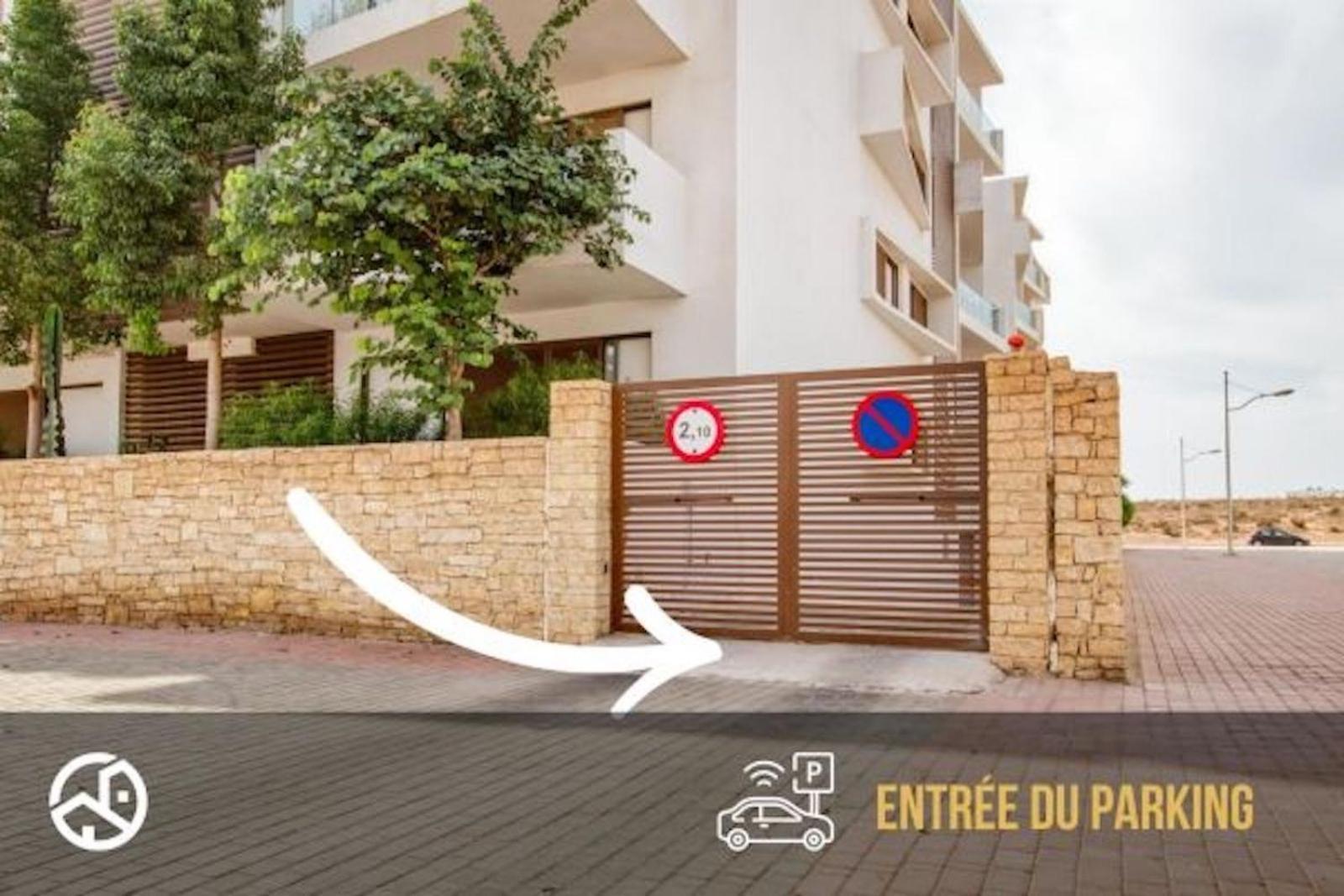 Luxury Apartment 100Sqm With Pool Near Beach Wifi Unlimited With Optical Fiber Agadir Eksteriør bilde